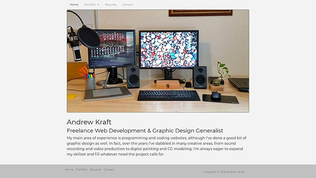 Andrew Kraft's Website